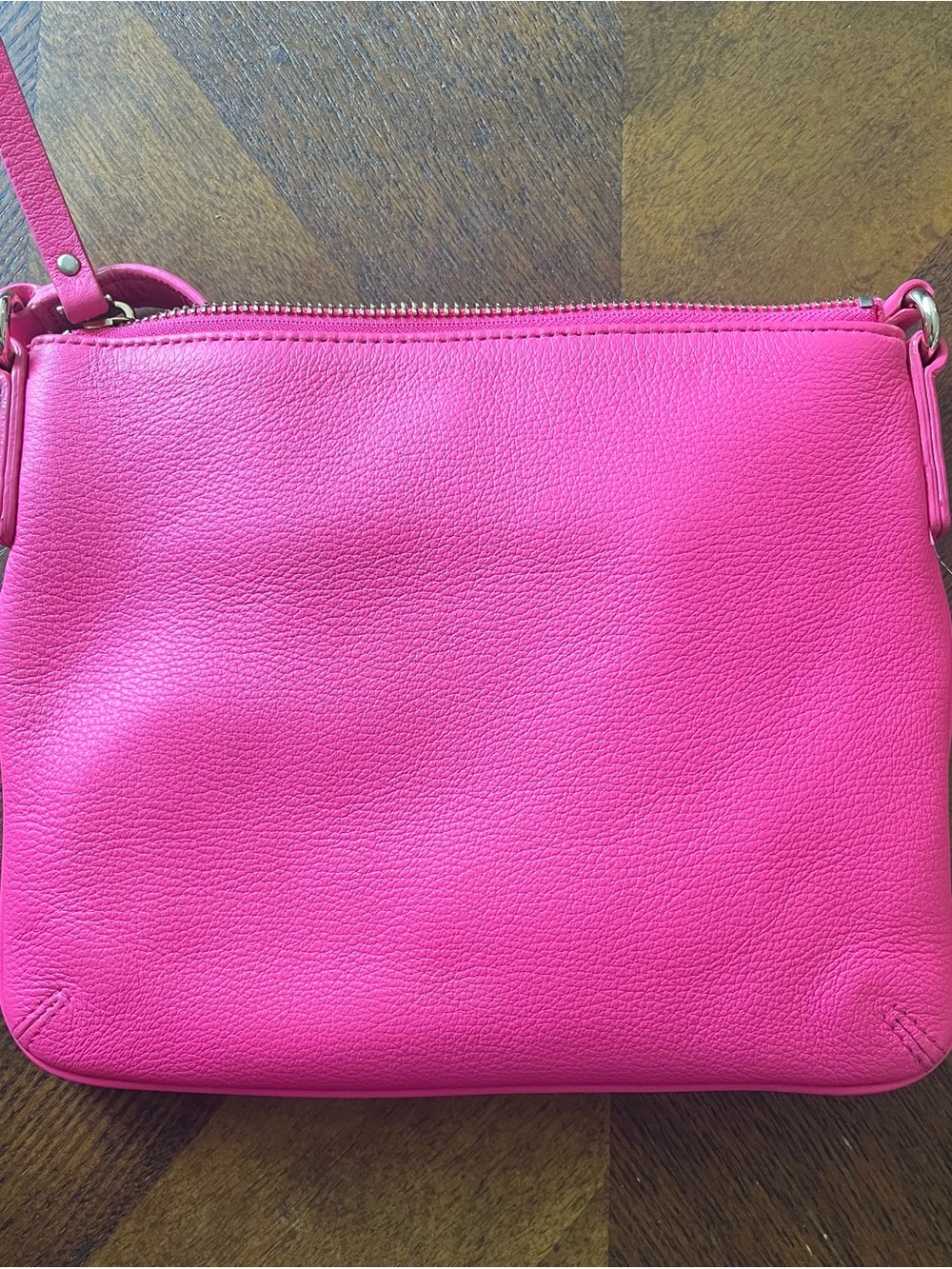 kate spade Bright Pink Leather Crossbody Bag - Picture 8 of 13